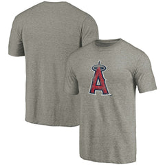 Los Angeles Angels Distressed Team Tri-Blend T-Shirt Ash