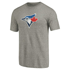 Toronto Blue Jays Distressed Team Tri-Blend T-Shirt Ash