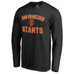San Francisco Giants Victory Arch Long Sleeve T-Shirt Black