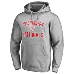 Washington Nationals Victory Arch Pullover Hoodie Ash