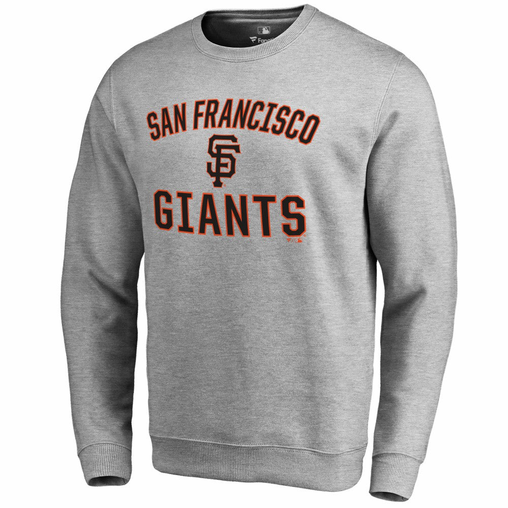 San Francisco Giants Victory Arch Pullover Sweatshirt Ash