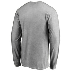 Miami Marlins Victory Arch Long Sleeve T-Shirt Ash