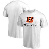 Cincinnati Bengals Team Lockup T-Shirt - White cheap