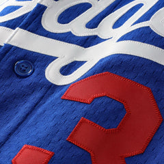 Mike Piazza Los Angeles Dodgers Cooperstown Collection Mesh Batting Practice Button-Up Jersey Royal