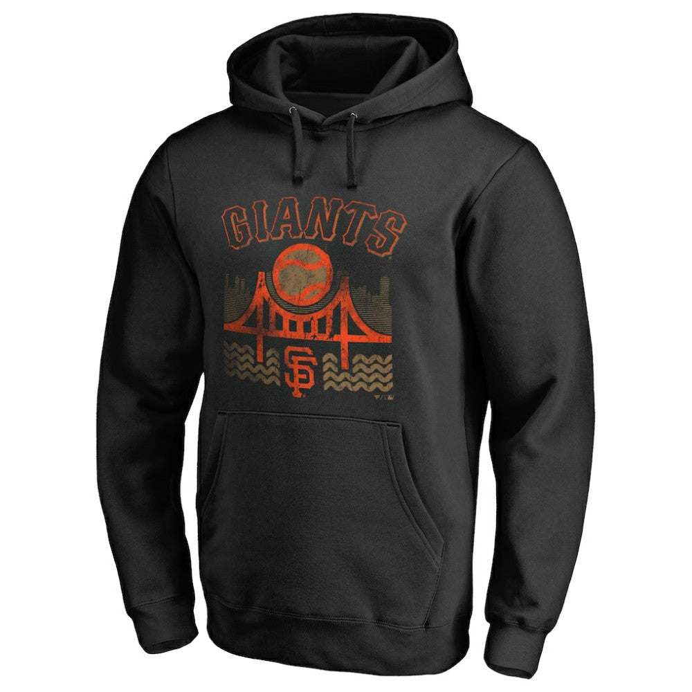 San Francisco Giants Hometown Collection The Bay Pullover Hoodie Black