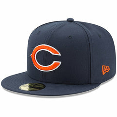 Chicago Bears New Era Omaha 59FIFTY Fitted Hat - Navy online