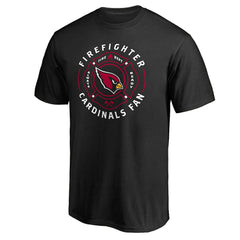 Arizona Cardinals Black Firefighter T-Shirt outlet