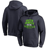 Seattle Seahawks Faith Family Pullover Hoodie - Navy discount