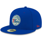 Philadelphia 76ers Team Color 59FIFTY Fitted Hat - Royal shop