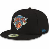 New York Knicks Team Color 59FIFTY Fitted Hat - Black for sale
