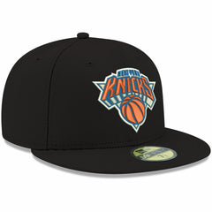 New York Knicks Team Color 59FIFTY Fitted Hat - Black for sale