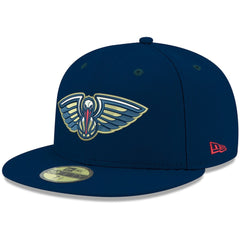 New Orleans Pelicans Team Color 59FIFTY Fitted Hat - Navy outlet