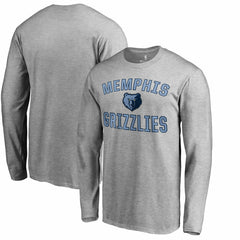 Memphis Grizzlies Victory Arch Long Sleeve T-Shirt - Ash outlet