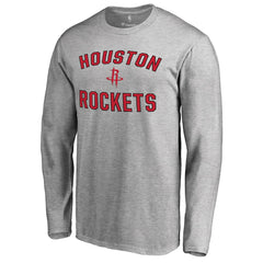Houston Rockets Victory Arch Long Sleeve T-Shirt - Ash shop