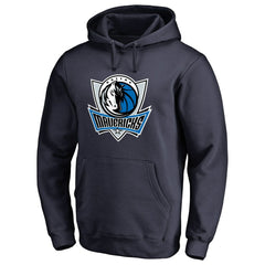 Dallas Mavericks Primary Logo Pullover Hoodie sale - Navy shop