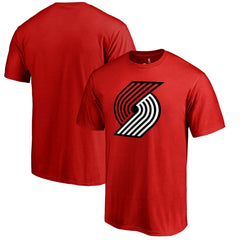 Portland Trail Blazers Primary Logo T-Shirt - Red discount
