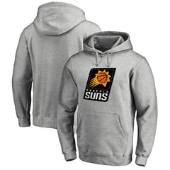 Phoenix Suns Primary Logo Pullover Hoodie - Heather Gray on sale
