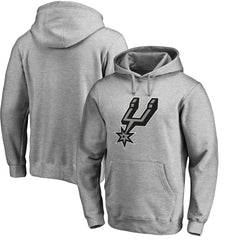 San Antonio Spurs Primary Logo Pullover Hoodie - Heather Gray cheap