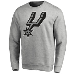 San Antonio Spurs Primary Logo Sweatshirt - Heathered Gray discount
