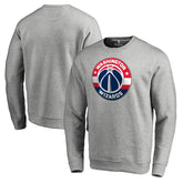 Washington Wizards Primary Logo Sweatshirt - Heathered Gray discount
