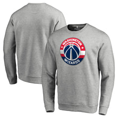 Washington Wizards Primary Logo Sweatshirt - Heathered Gray discount