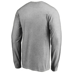 Denver Nuggets Primary Logo Long Sleeve T-Shirt sale - Heather Gray for sale