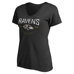 Baltimore Ravens Women's Live For It T-Shirt - Black for sale