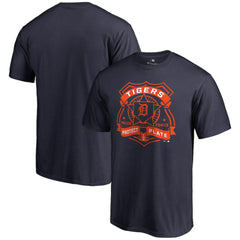 Detroit Tigers Police Badge T-Shirt Navy