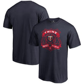 Minnesota Twins Police Badge T-Shirt Navy