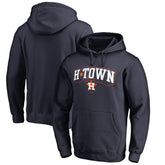 Houston Astros H Town Hometown Pullover Hoodie Navy