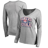Texas Rangers Women's Rangers Republic Hometown Long Sleeve T-Shirt Ash