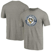 Pittsburgh Penguins Throwback Logo 1968-1969 Tri-Blend T-Shirt - Ash T-shirts