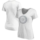 Winnipeg Jets Women's Whiteout V-Neck T-Shirt - White T-shirts