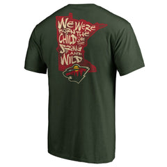 Minnesota Wild Hometown Collection State Chant T-Shirt - Green T-shirts