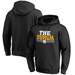 Pittsburgh Steelers Hometown Collection The Burgh Pullover Hoodie - Black cheap
