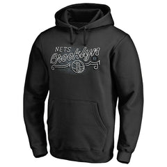 Brooklyn Nets Hometown Collection Neon Lights Pullover Hoodie - Black shop