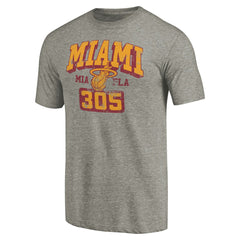 Miami Heat Hometown Collection 305 Tri-Blend T-Shirt - Gray outlet