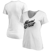 Miami Heat Women's Hometown Collection Miami Beach T-Shirt - White for sale