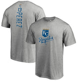 Salvador Perez Kansas City Royals Backer T-Shirt Ash