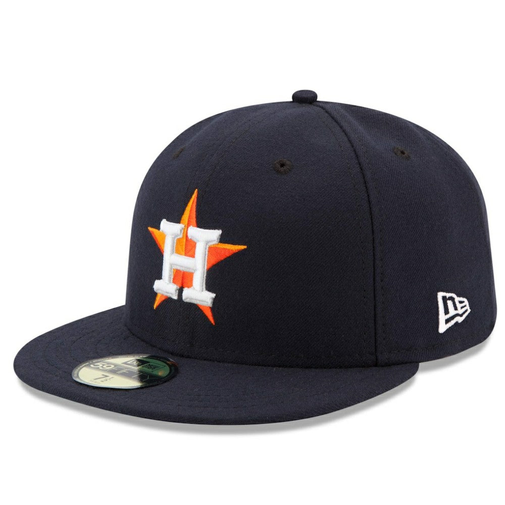 Houston Astros Home Authentic Collection On Field 59FIFTY Performance Fitted Hat Navy
