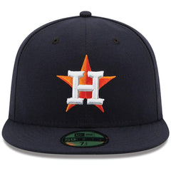 Houston Astros Home Authentic Collection On Field 59FIFTY Performance Fitted Hat Navy