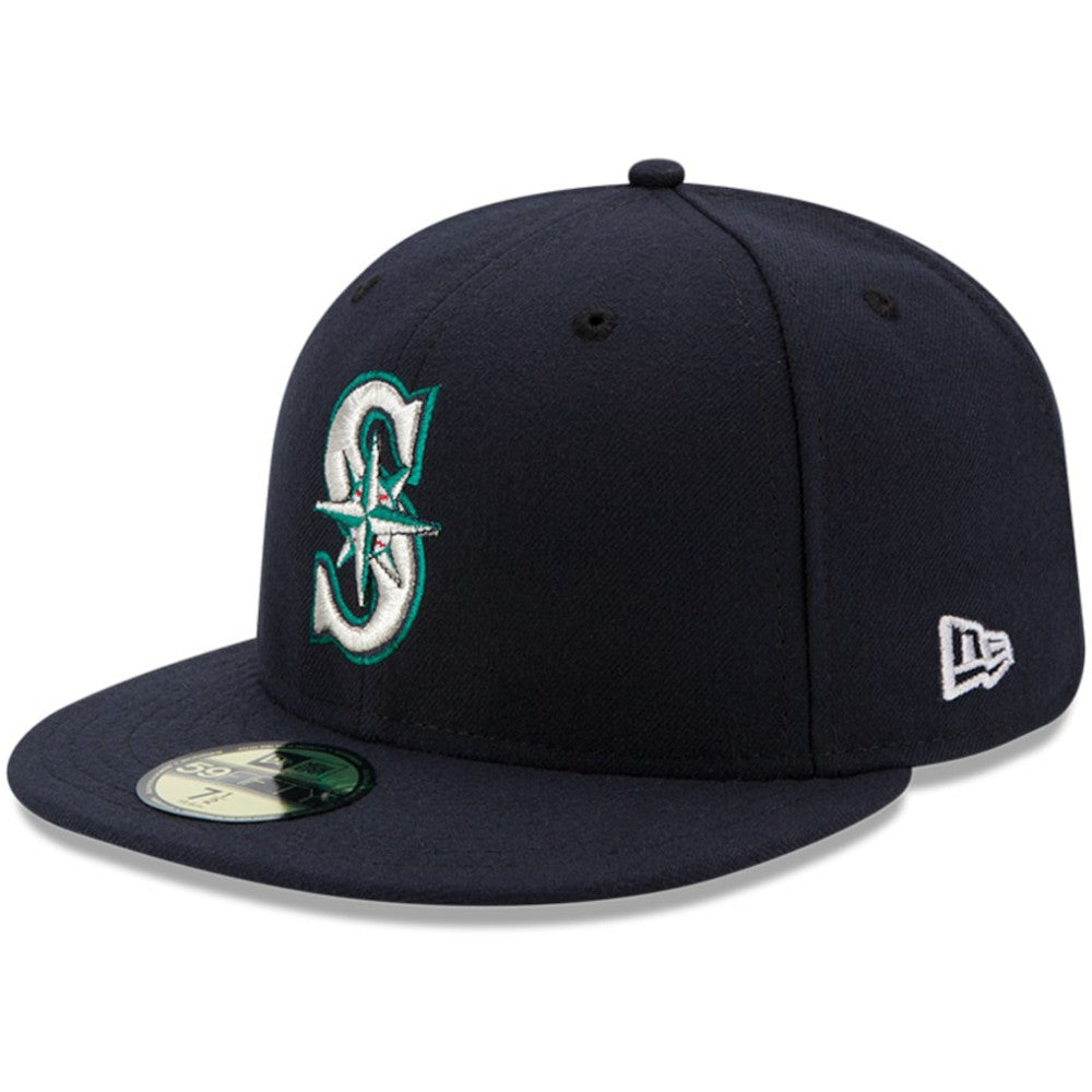 Seattle Mariners Authentic Collection On Field 59FIFTY Fitted Hat Navy