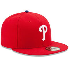 Philadelphia Phillies Game Authentic Collection On-Field 59FIFTY Fitted Hat Red