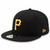 Pittsburgh Pirates Game Authentic Collection On-Field 59FIFTY Fitted Hat Black