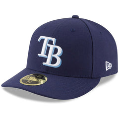 Tampa Bay Rays Game Authentic Collection On-Field Low Profile 59FIFTY Fitted Hat Navy