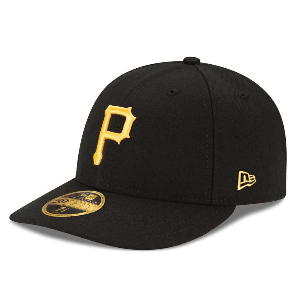 Pittsburgh Pirates Authentic Collection On Field Low Profile Game 59FIFTY Fitted Hat Black
