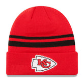 Kansas City Chiefs New Era Team Logo Cuffed Knit Hat - Red for sale