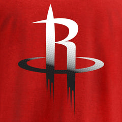 Houston Rockets Gradient Logo T-Shirt - Red on sale
