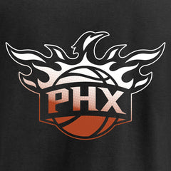 Phoenix Suns Gradient Logo T-Shirt - Black for sale