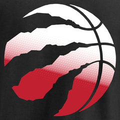 Toronto Raptors Gradient Logo T-Shirt - Black discount